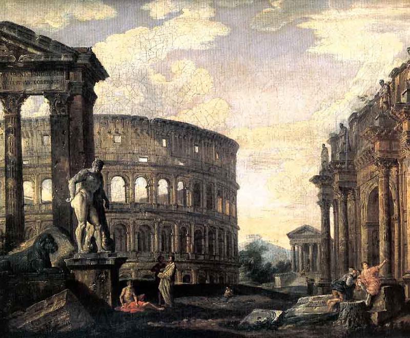 Giovanni Paolo Panini Ancient Roman Ruins